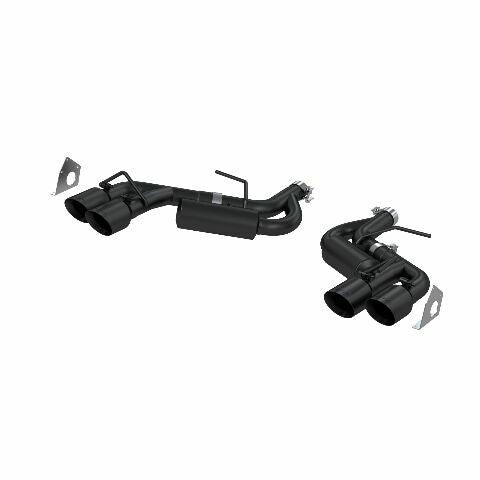 MBRP axle-back exhaust system fits 2016-2024 Chevy Camaro 2.5 inch aluminized steel black coated S7039BLK