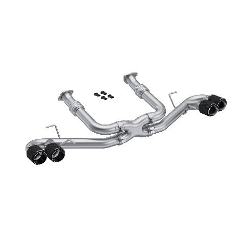 MBRP cat-back exhaust system fits 2020-2023 Chevy Corvette 4.5 inch Armor Pro Series T304 stainless steel S70423CF