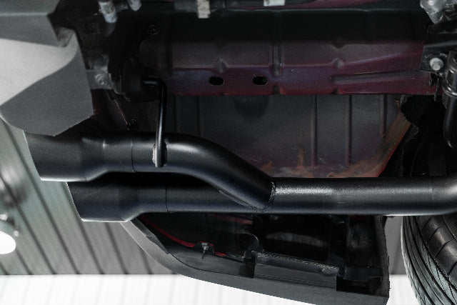 MBRP axle-back exhaust system fits 2018-2023 Ford Mustang 2.5 inch Armor Pro Series T304 stainless steel S7211304