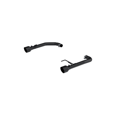MBRP axle-back exhaust system fits Ford Mustang 2.5 inch aluminized steel S7247BLK