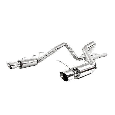 MBRP cat-back exhaust system fits Ford Mustang dual split rear exit Armor Pro Series T304 stainless steel S7260304