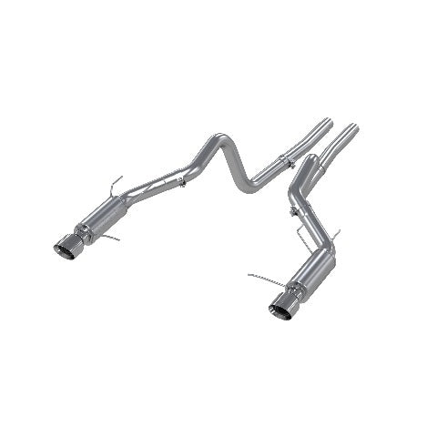 MBRP cat-back exhaust system fits Ford Mustang dual split rear exit Armor Pro Series T304 stainless steel S7260304