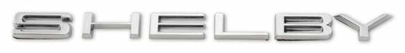 letter set-stick on fits FordMustang Shelby 15-20 S8MS-16606-S muscle car 190001