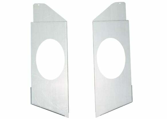 Fits 1960-1966 Chevrolet C10 Panel; Behind Seat Speaker Brackets SBNB066