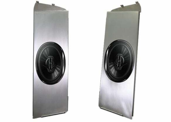 1969-72 Chevrolet Blazer 6X9 Speaker Bracket & 400W Speaker-Pair SBNBK72