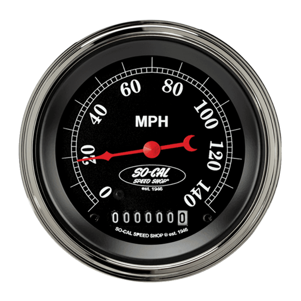 t So-Cal 3 3/8" Speedometer SC55SLC Classic Instruments