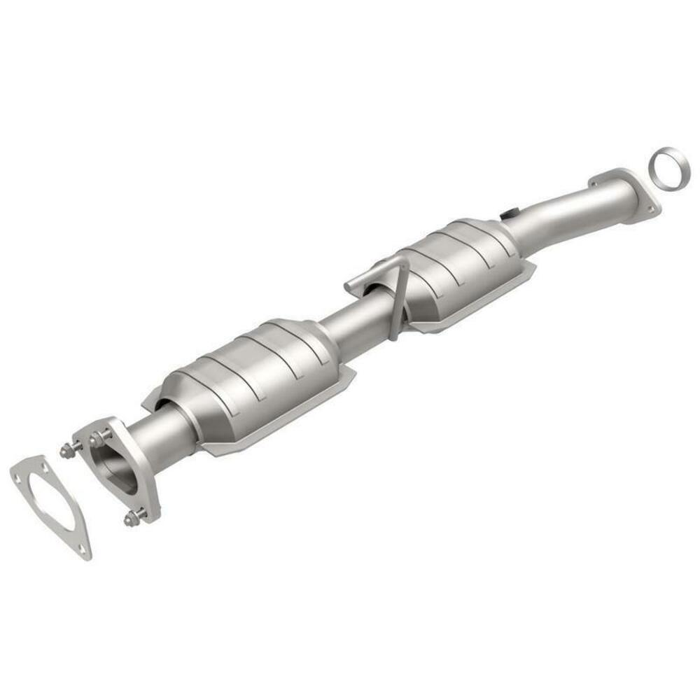 direct-fit catalytic converter fits 1998-2000 Ford Ranger Mazda B3000 3L and 1998-2000 Ford Ranger 4L V6 rear front Federal EPA with gaskets 7713087 Schultz