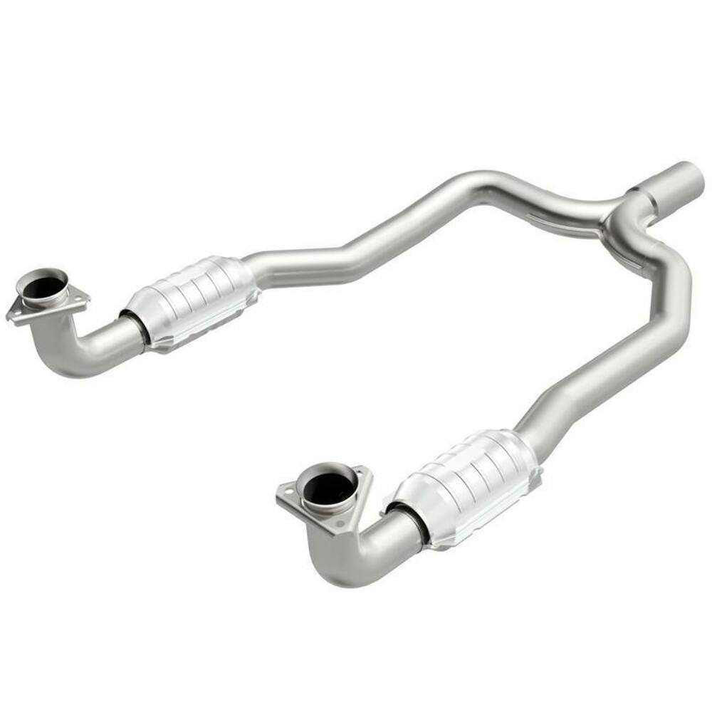 direct-fit catalytic converter fits 1986-1991 Chevy Corvette 5.7L and 1986-1991 Chevy Corvette 5.7L V8 Federal EPA no gasket included 7713333 Schultz
