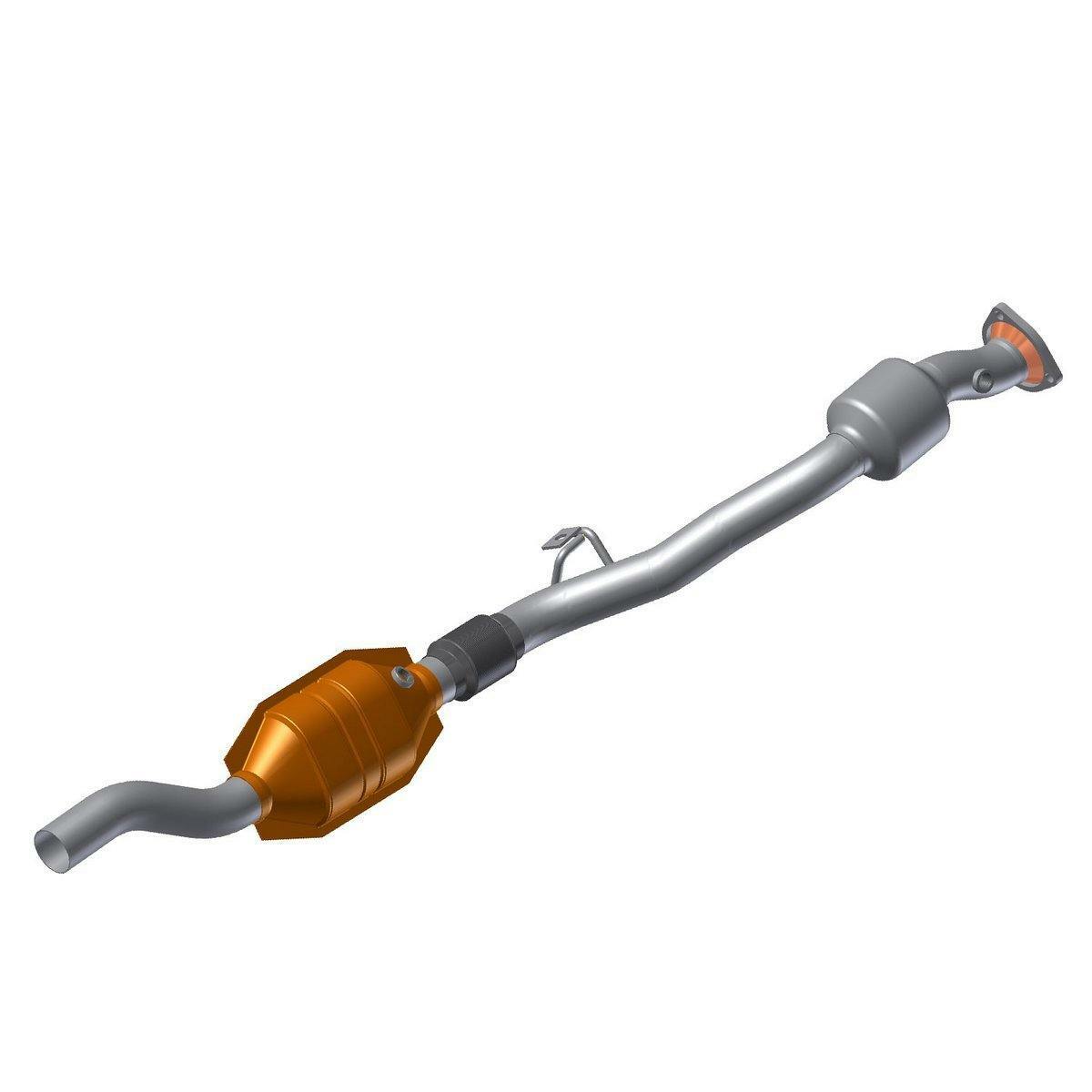 direct-fit catalytic converter fits 1996-1999 A 4 2.8L and 1996-1999 Audi A4 2.8L V6 rear front Federal EPA gasket included 7812119 Schultz