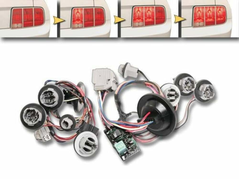 Sequential Tail Light Kit Programmable fits FordMustang 2005-2009 Drake 5R3Z-STL muscle car