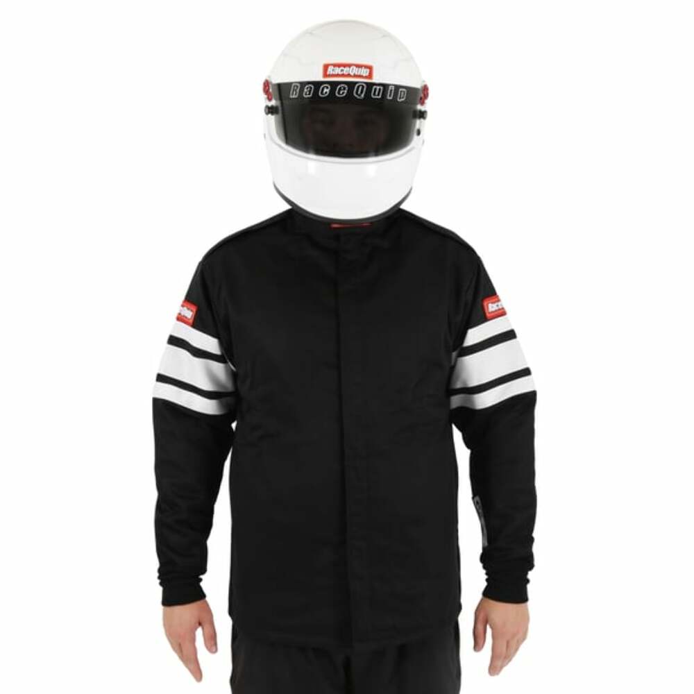 t Sfi-5 Jacket Black Large - 121005RQP RaceQuip