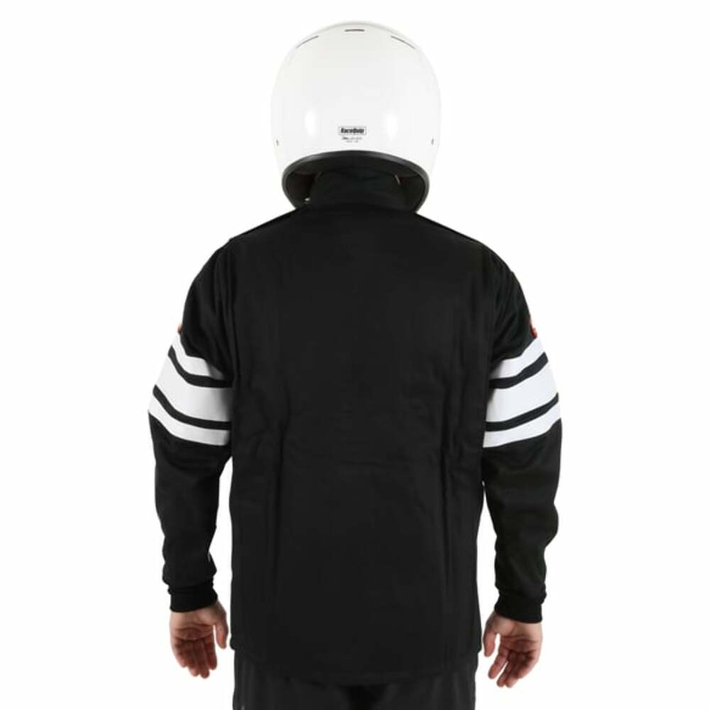 t Sfi-5 Jacket Black Large - 121005RQP RaceQuip