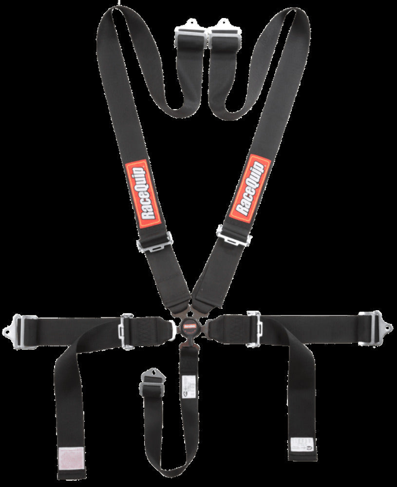 t Sfi Camlock 5Pt Pd Lap Seat Belts Blk - 741001RQP RaceQuip