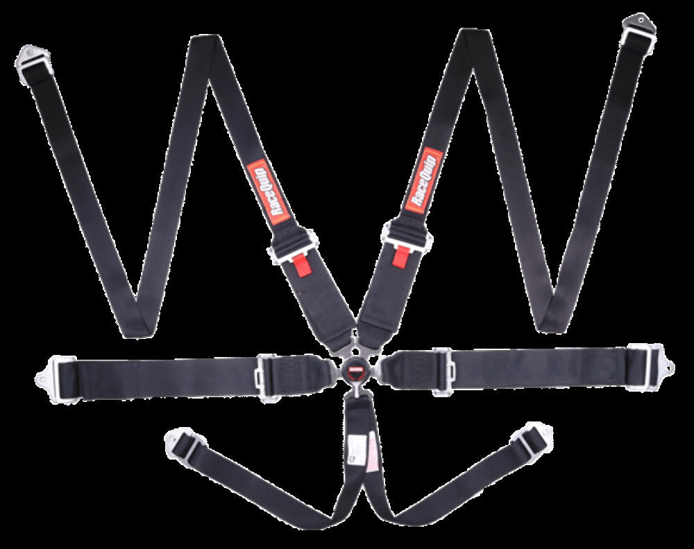 RaceQuip racing harness black 746006RQP