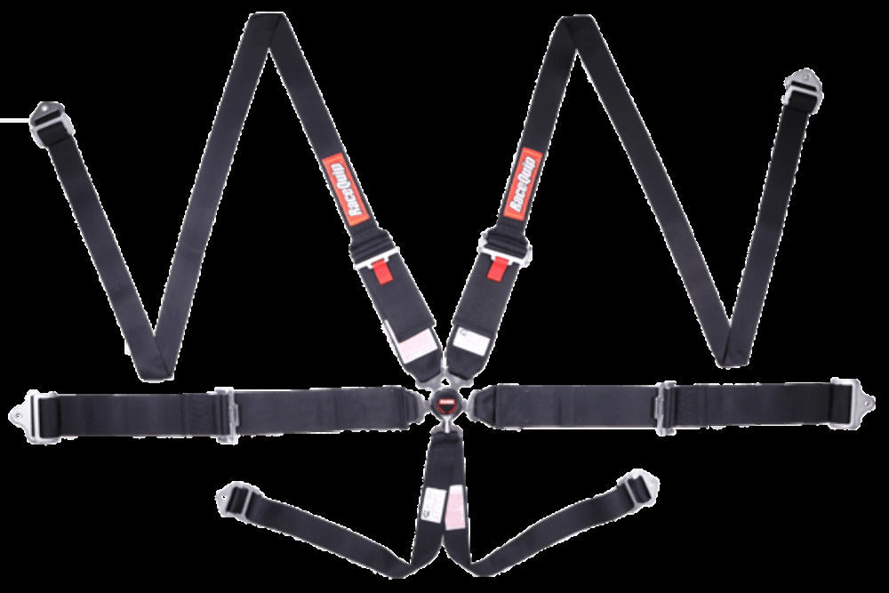 RaceQuip racing harness black 747007RQP