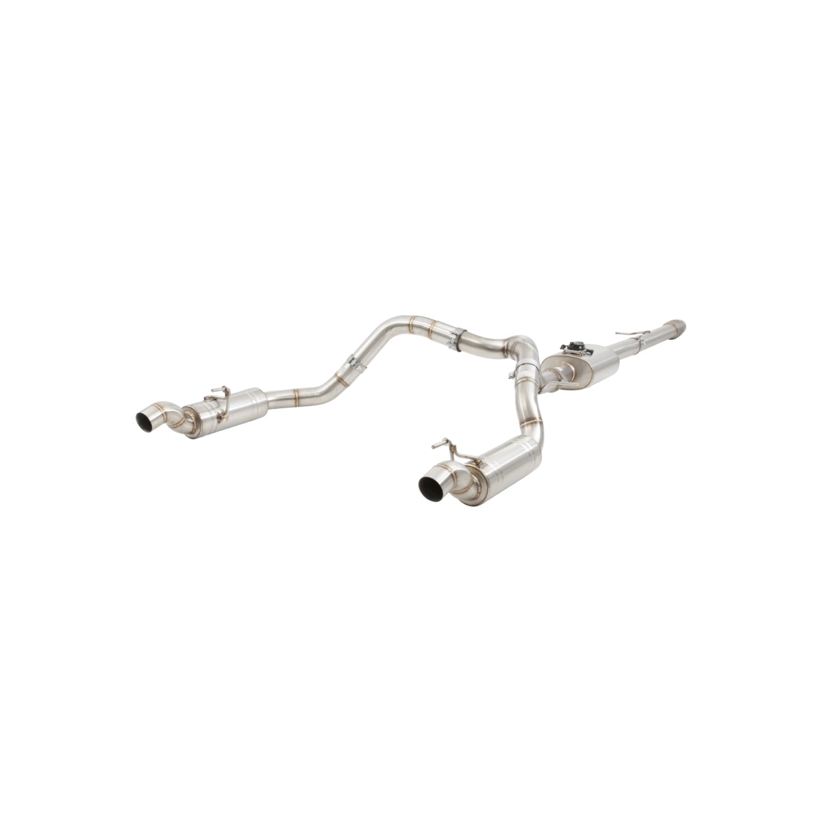 Silverado 1500 Gen 4 T1 Varex Valved Cat Back Exhaust System ESCS19VKCS