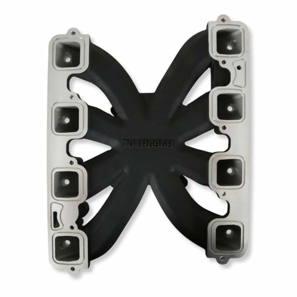 Holley Single plane intake manifold for Gen III Hemi, EFI Black 300-930BK