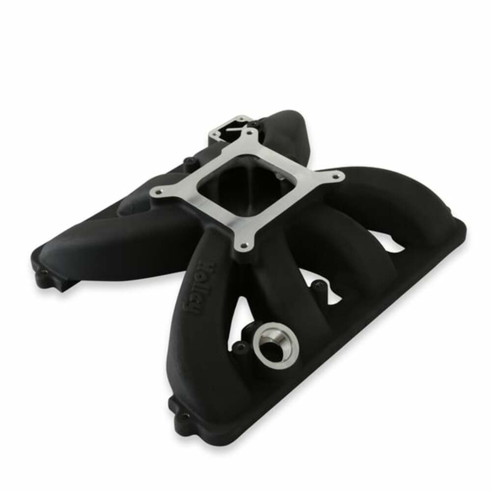 Holley Single plane intake manifold for Gen III Hemi, Sniper EFI/Carb Black 300-931BK