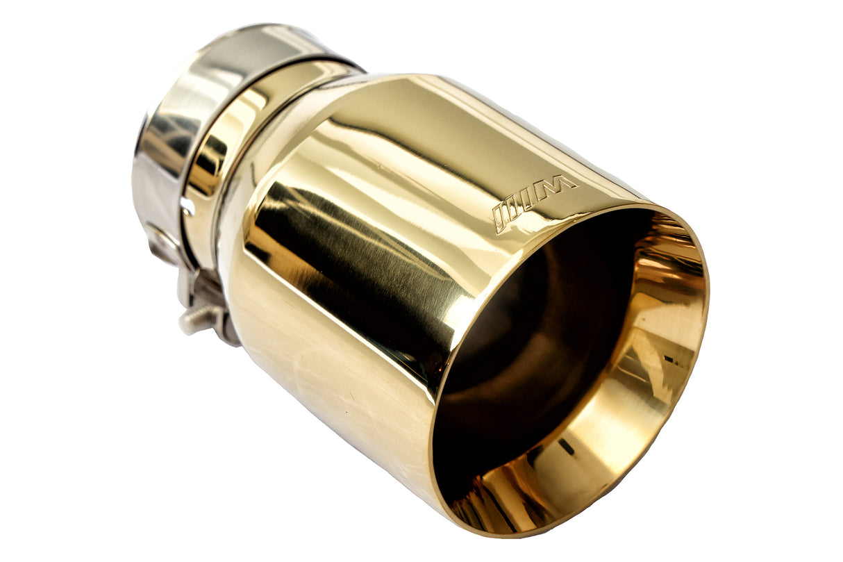 t Single Round Double Wall Straight Cut Tip Miami Gold Bolt-On-MIA-GL6 Modern Day Muffler and Brakes
