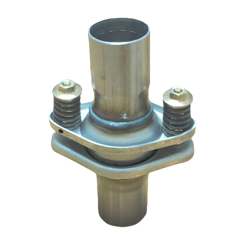 Jones Exhaust mandrel bent exhaust tubing 4 inch steel universal sj134-universal-spherical-joint-w-spring-bolt-1-3-4-in-id-x-6-in-l