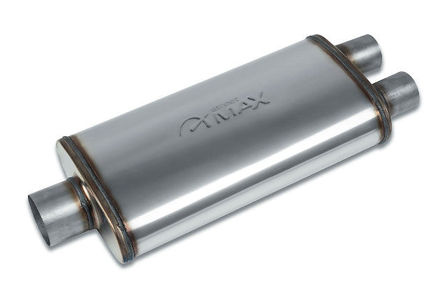 Fits 1980-86 GMC K1500 Suburban Straight Through Muffler-Stainless SM11278-JHPR