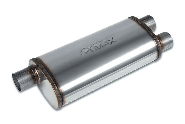 Fits 1978-87 Chevrolet El Camino Straight Through Muffler-Stainless SM12265-JHPR