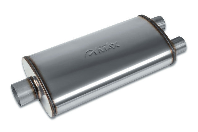 Fits 2001- GMC Sierra 2500 HD Straight Through Muffler-Stainless SM12587-JHPR