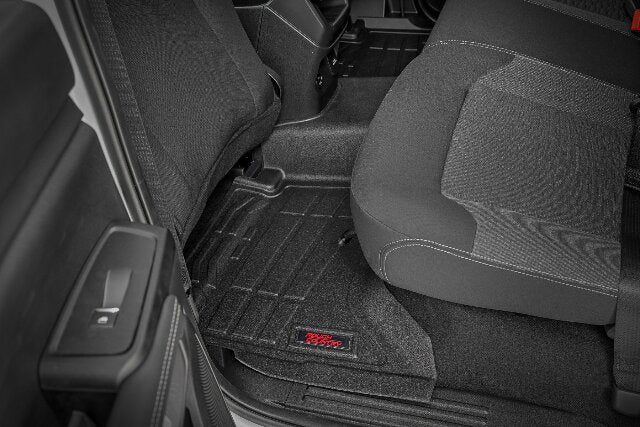 Fits Ford Ranger 2WD/4WD (2024) Sure-Fit Floor Mats; Front & Rear; Crew; SM51003