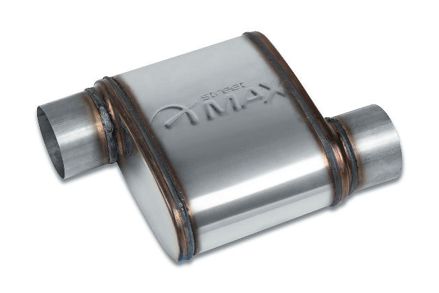 Fits 1962-70 Plymouth Belvedere Straight Through Muffler-Stainless SM60111-JHPR