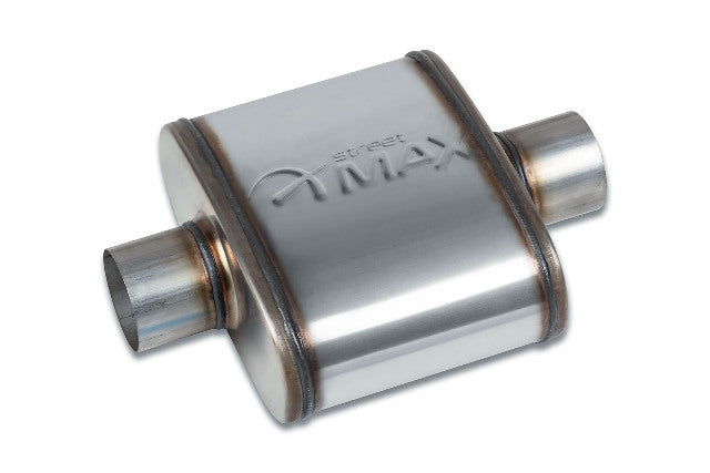 Jones Exhaust straight-through performance muffler fits 1987-1997 Ford stainless steel SM65109-JHPR