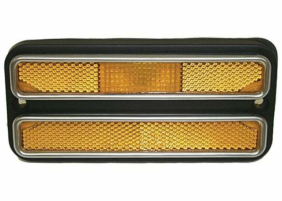 1969-1972 Chevrolet Blazer; Side Marker - Deluxe - Amber SMAD2AM
