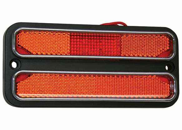 1969-1972 Chevrolet Blazer; Led Side Marker Assemblies - Amber SMLD72A
