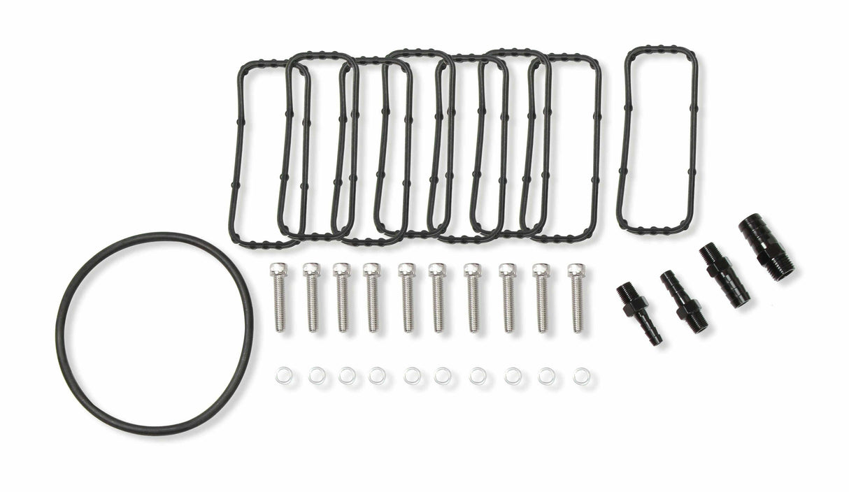 t Sniper EFI Fabricated Race Series Intake Manifold - GM LS1/LS2/LS6 Black 832142 Holley Sniper EFI