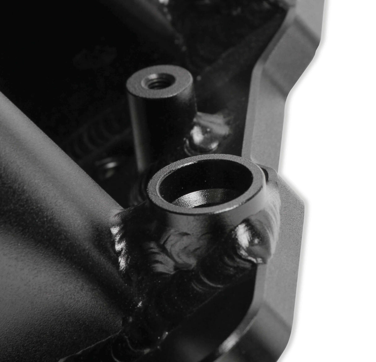 t Sniper EFI Fabricated Race Series Intake Manifold - GM LS1/LS2/LS6 Black 832142 Holley Sniper EFI