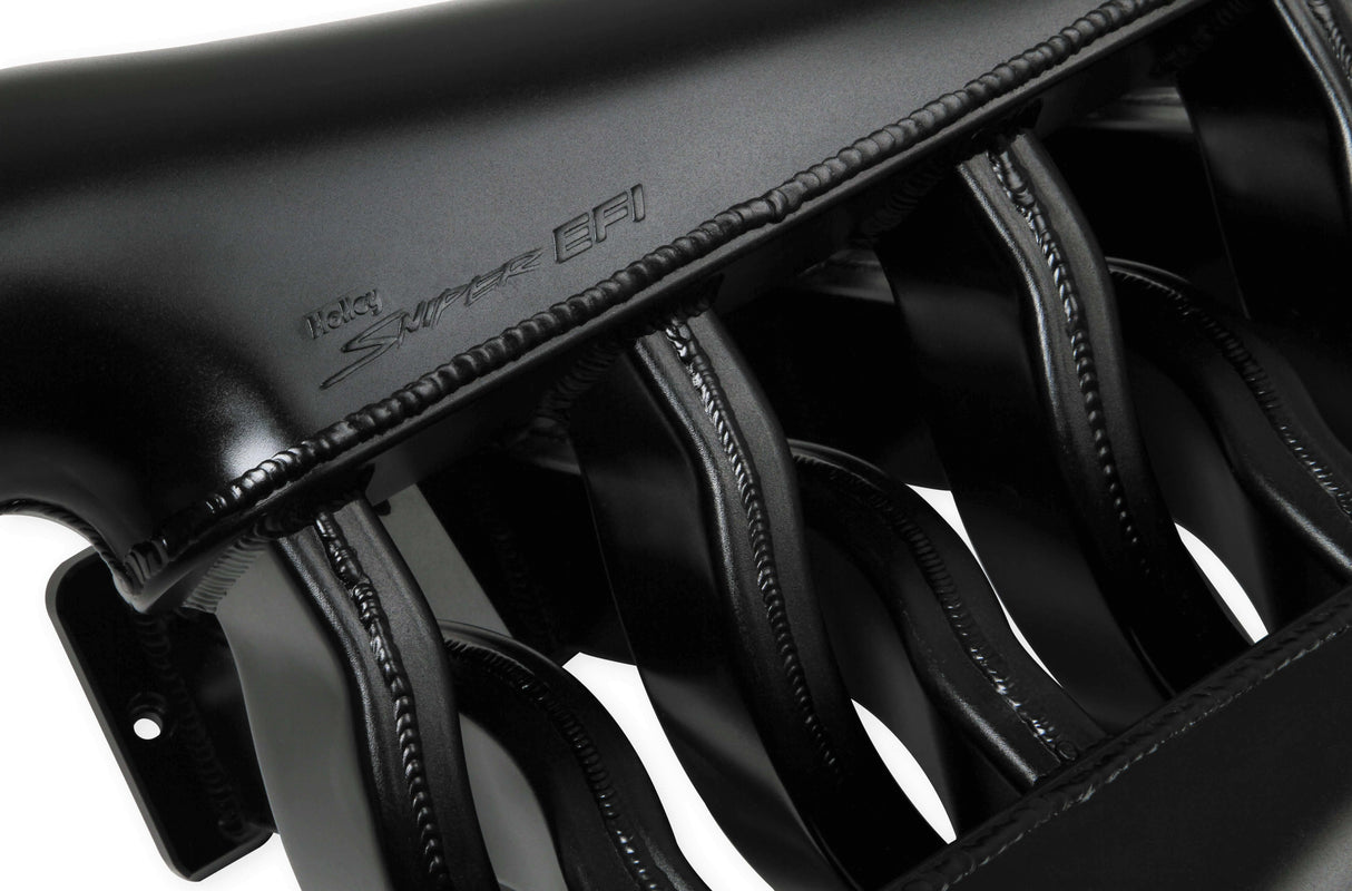 t Sniper EFI Intake Manifold Dual Plenum 102mm and Fuel Rail Kit - Black - 820242 Holley Sniper EFI