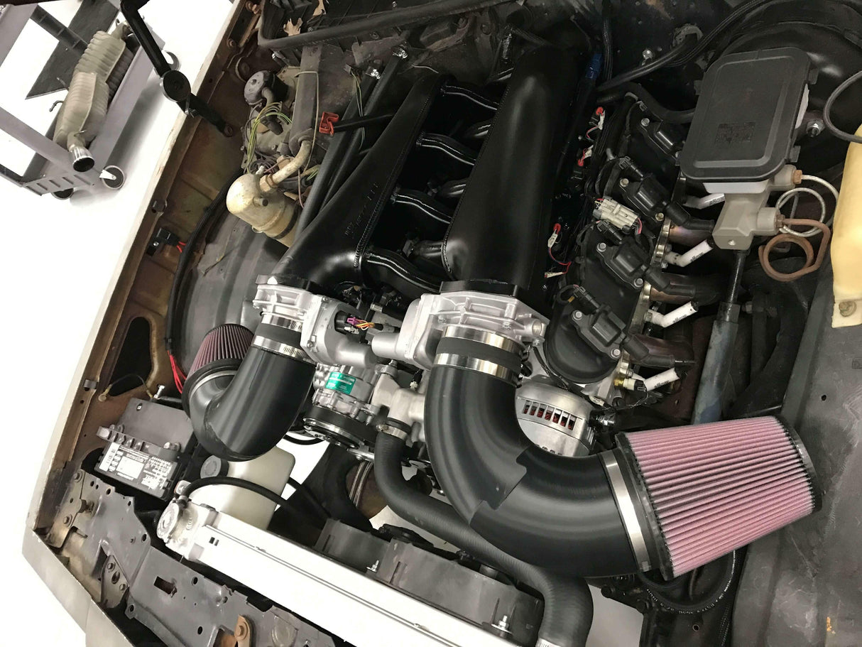 t Sniper EFI Intake Manifold Dual Plenum 102mm and Fuel Rail Kit - Black - 820242 Holley Sniper EFI