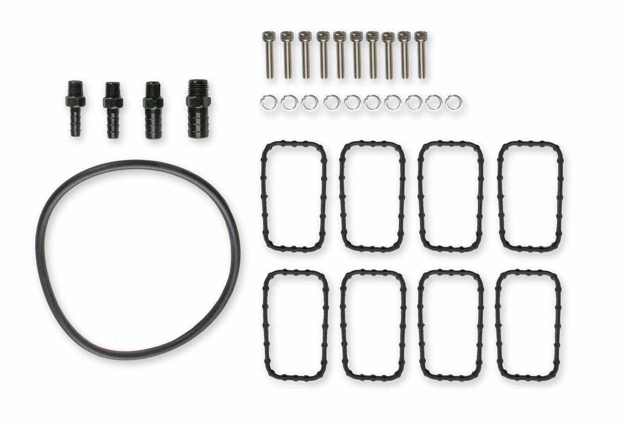 t Sniper EFI Low-Profile Sheet Metal Fabricated Intake Manifold - 822112-1 Holley Sniper EFI