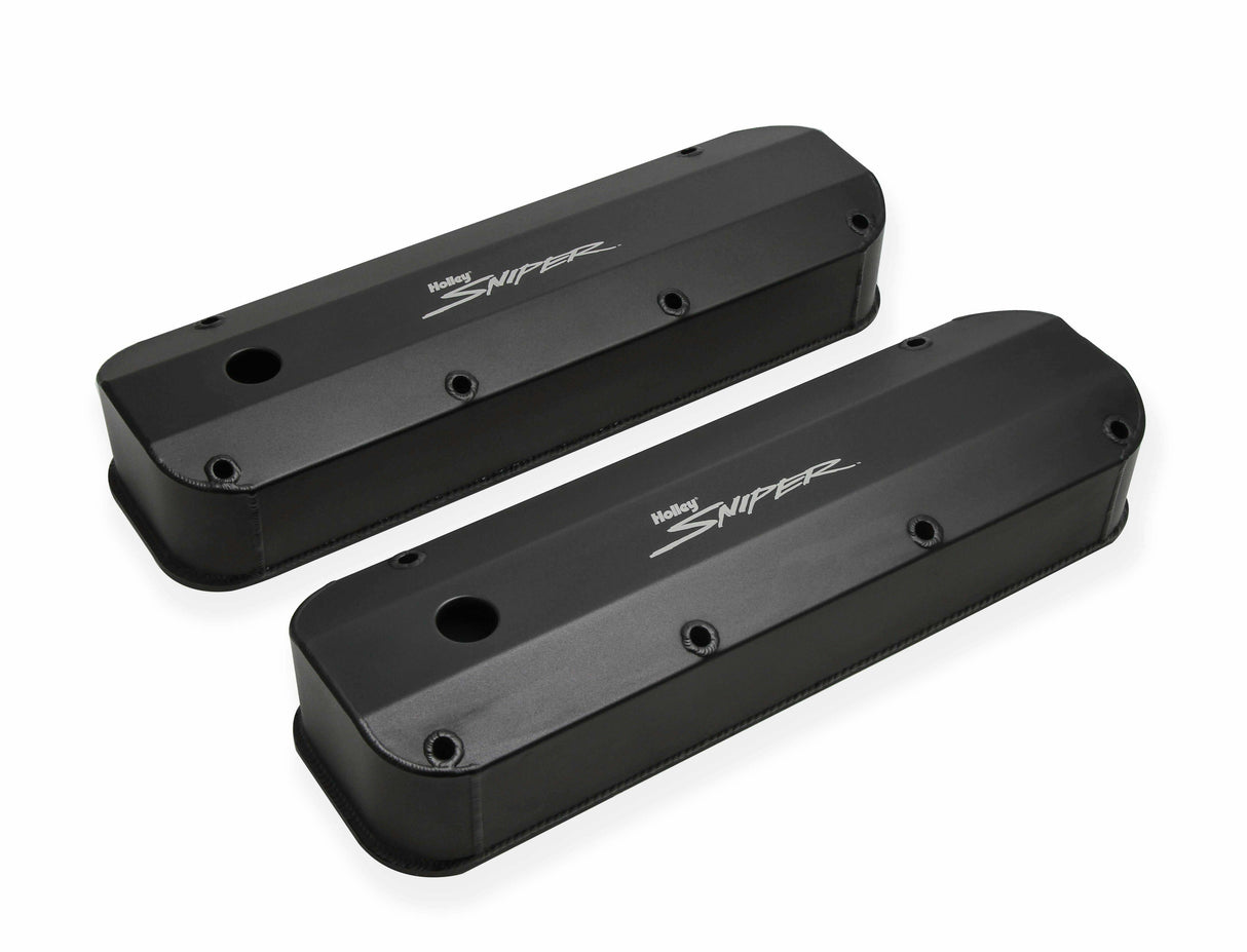 Hooker performance muffler black aluminum finish-890007b