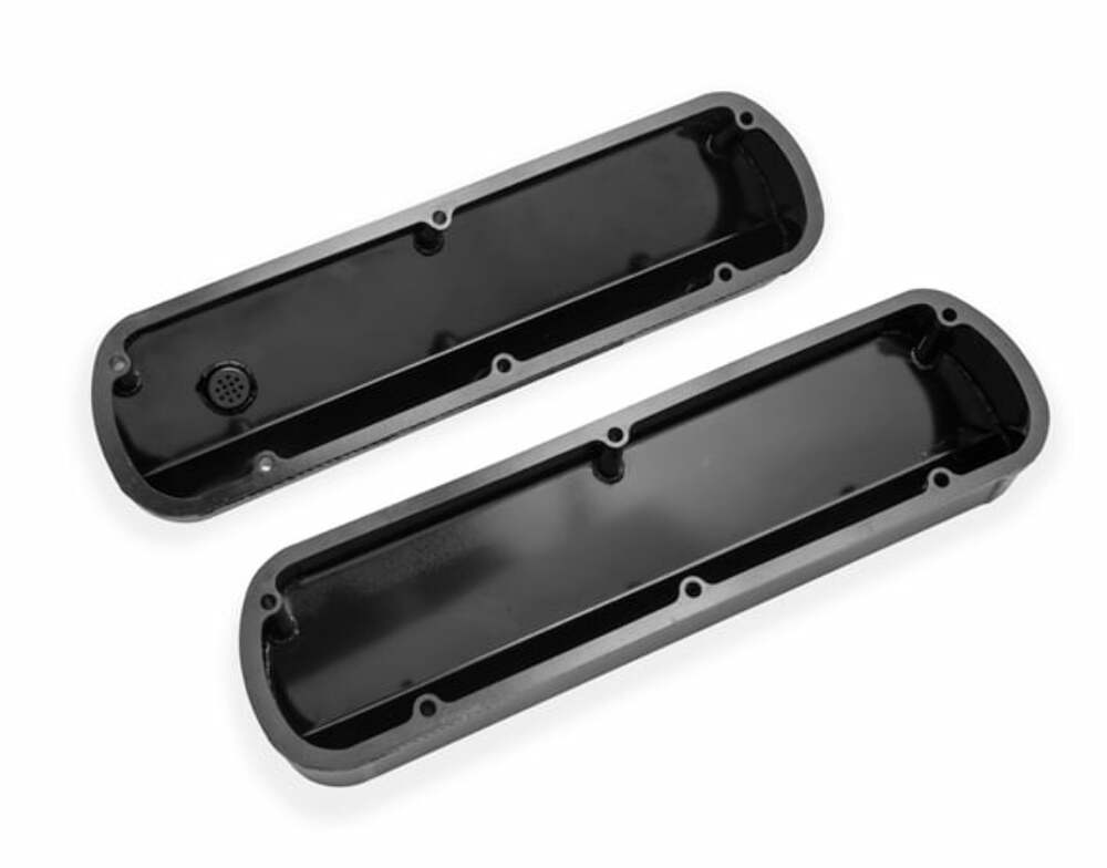 Hooker performance muffler black aluminum finish-890013b