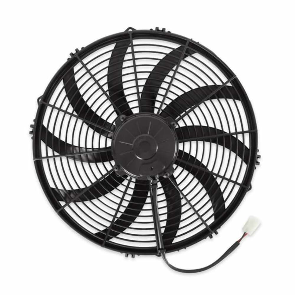 SPAL 16 inch high performance puller electric cooling fan 2024 CFM curved blade 30102049