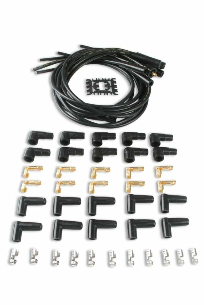 Spark Plug Wire Set for 1970-1974 Ford F-150 V8 black 8mm