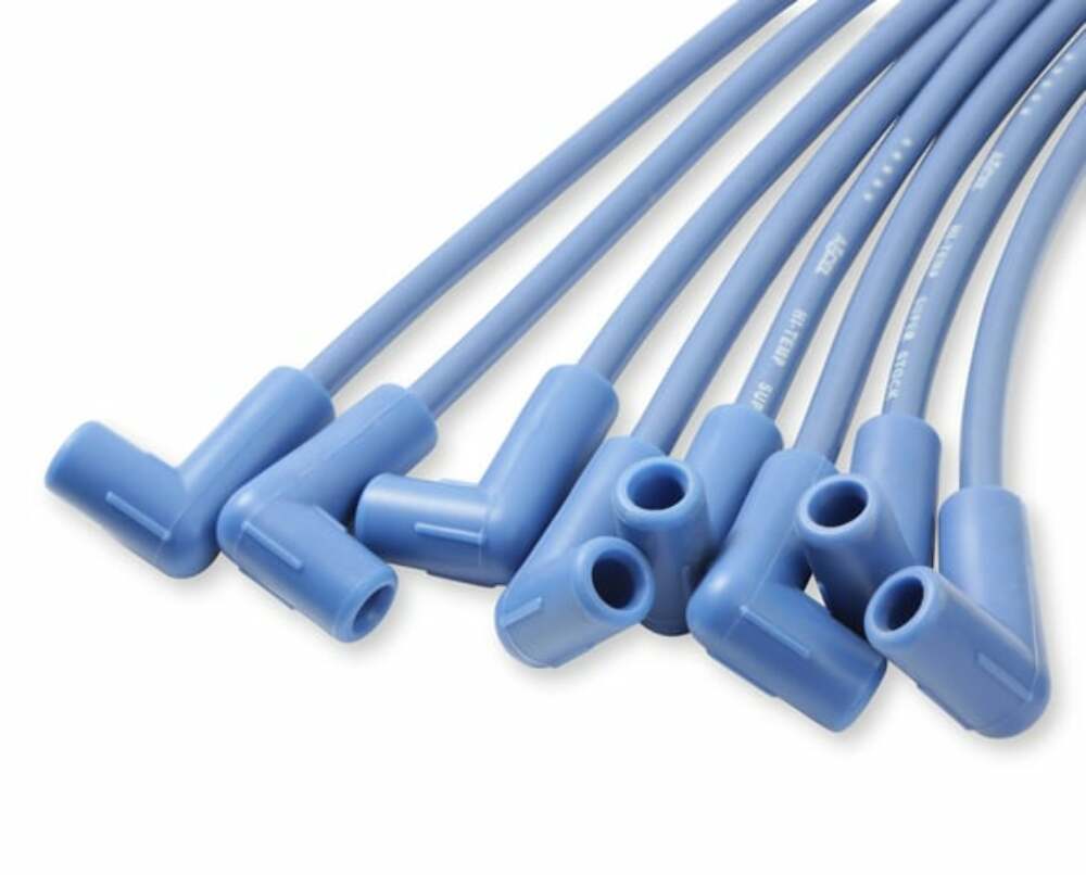 Spark Plug Wire Set for 1975-1978 Dodge Challenger V8 blue 8mm