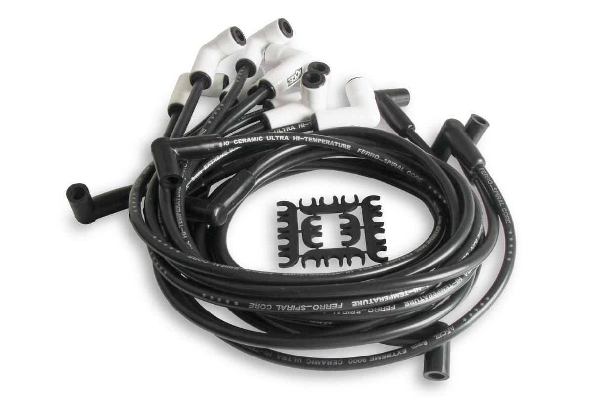 Spark Plug Wire Set for 1975-1986 Chevy Silverado V8 black 8mm