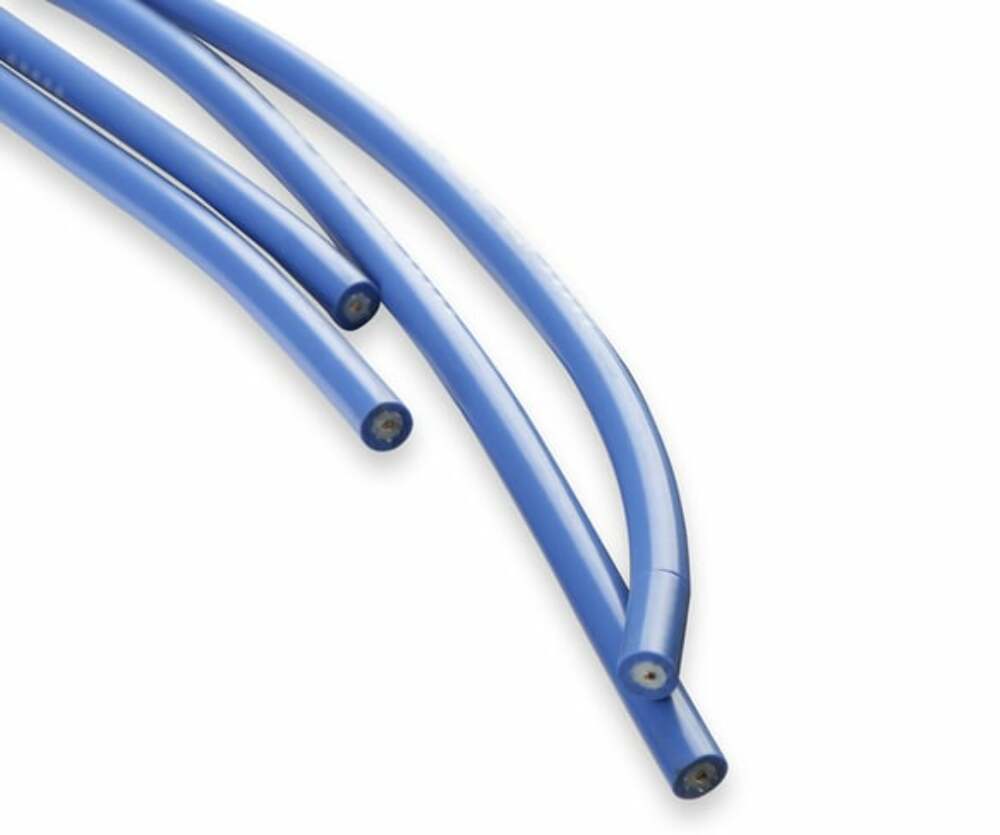 Super Stock Spark Plug Wire Set for 1967-1971 Dodge Challenger V8 blue 8mm