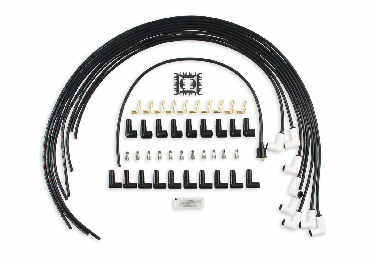 Spark Plug Wire Set for 1960-1961 Jeep V8 black 8mm