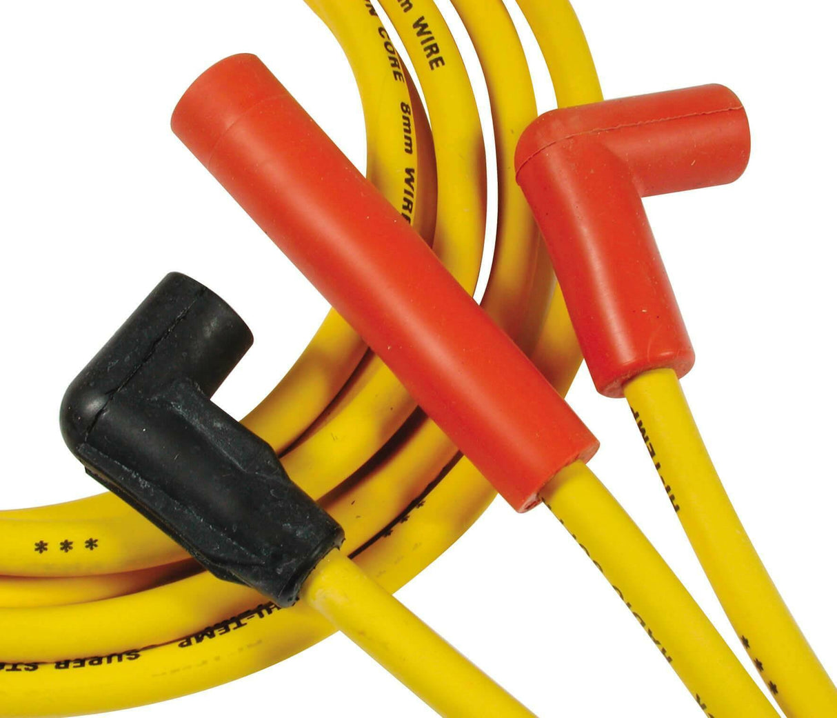 Super Stock Spark Plug Wire for 1987-1995 Chevy Silverado V6 yellow 8mm