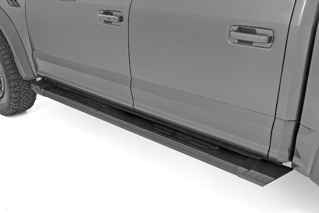 Fits Ford F-150/Lightning (15-24) HD2 Aluminum Running Board Crew Cab SRB151791A