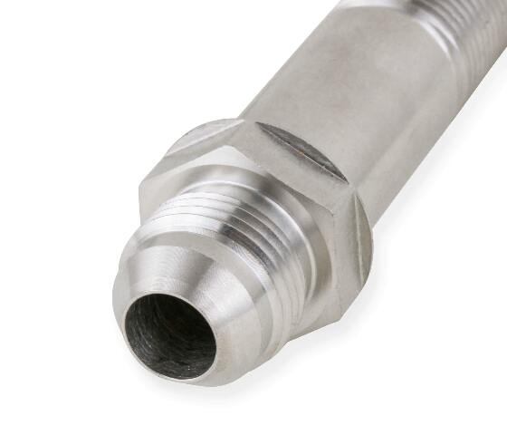 Straight -8 Bulkhead - Stainless Steel - SS983508ERL