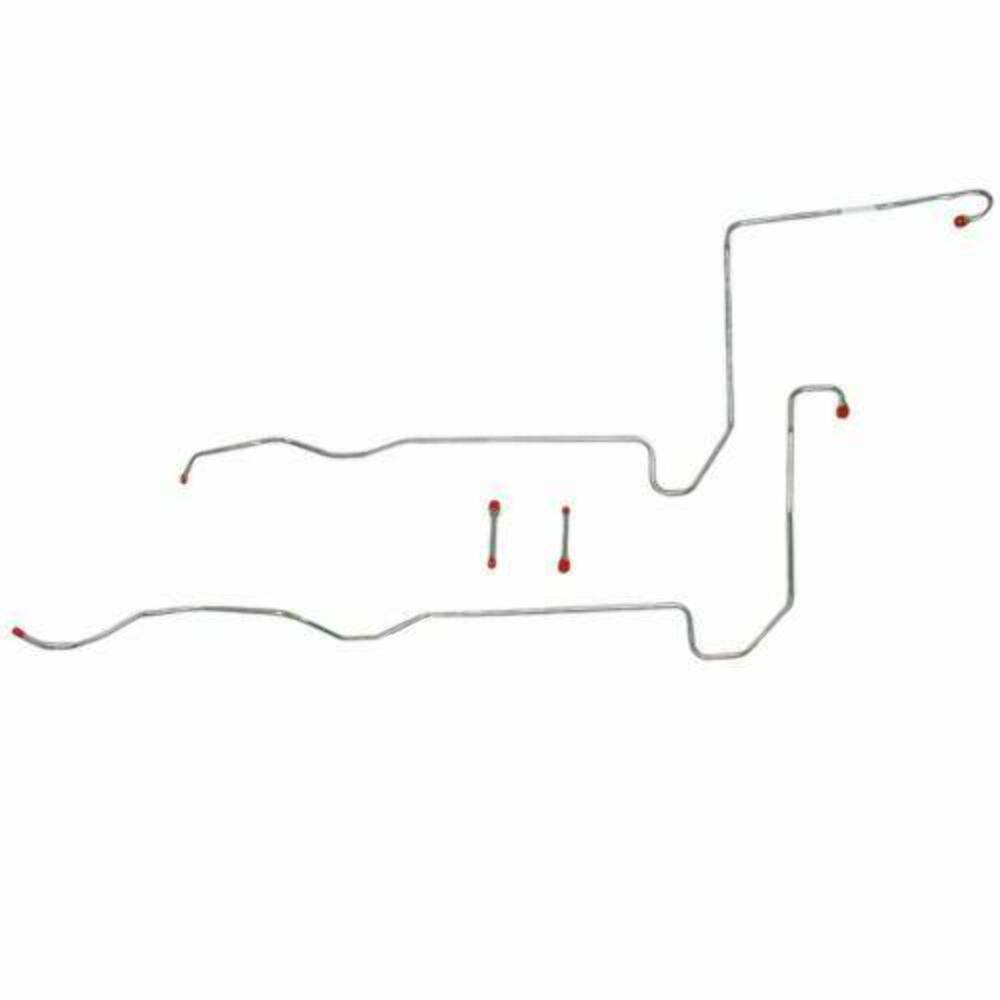 Transmission Cooler Lines for 1962 Ford Thunderbird stainless steel