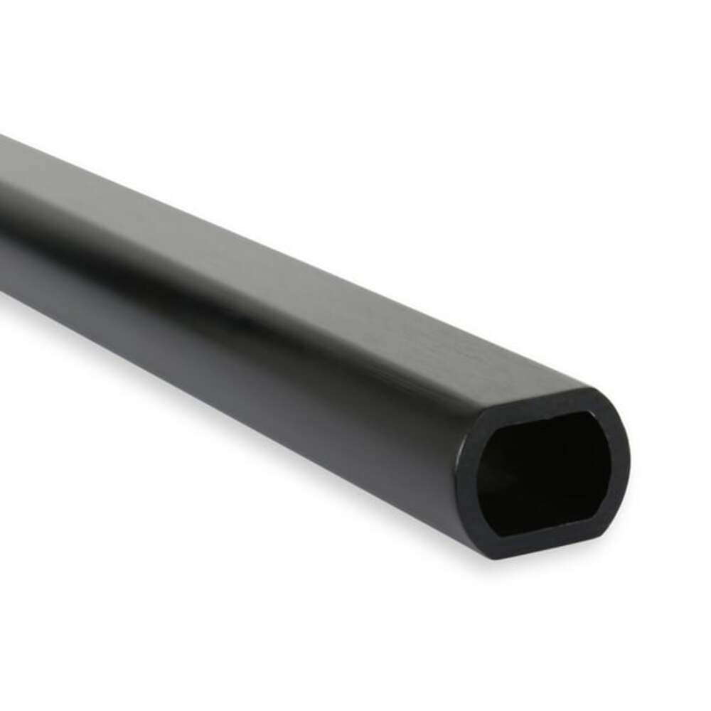 Hooker performance muffler black x-36-inches-long-black-zinc-finish-320-200